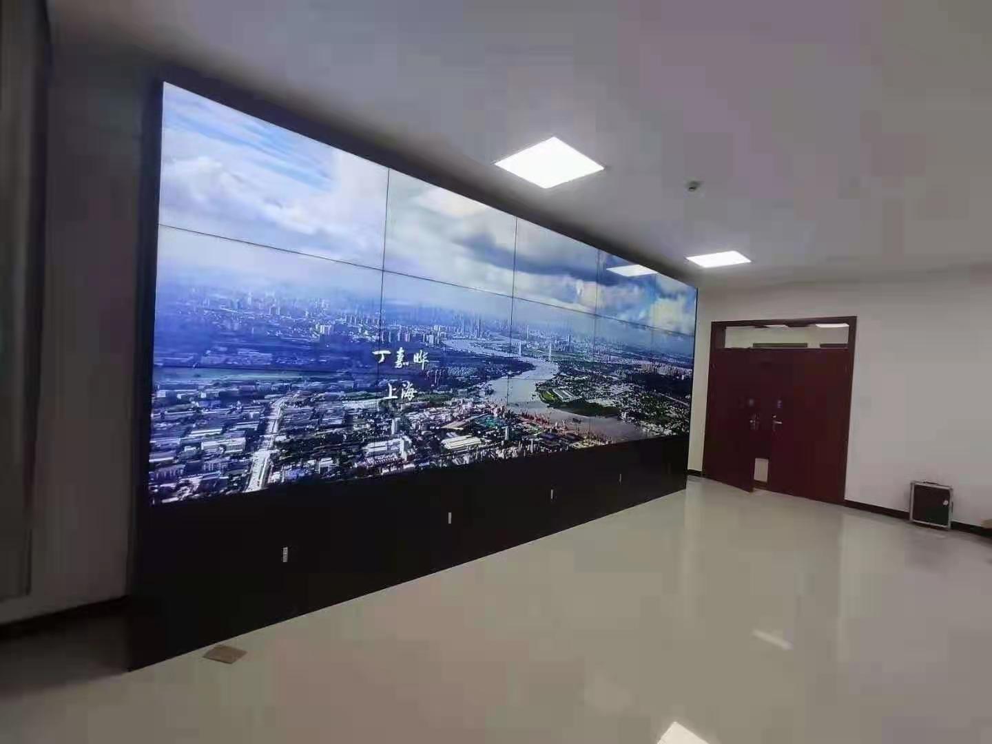 九江拼接屏-55寸京东方液晶拼接屏3X4案例展示